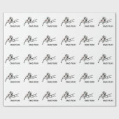 OMG Lauf! - meme Geschenkpapier (Flach)