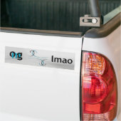 OMG! Lmao Autoaufkleber (Auf Lkw)