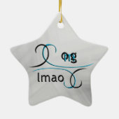 OMG! Lmao Keramikornament (Hinten)