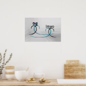 OMG! Lmao Poster (Küche)