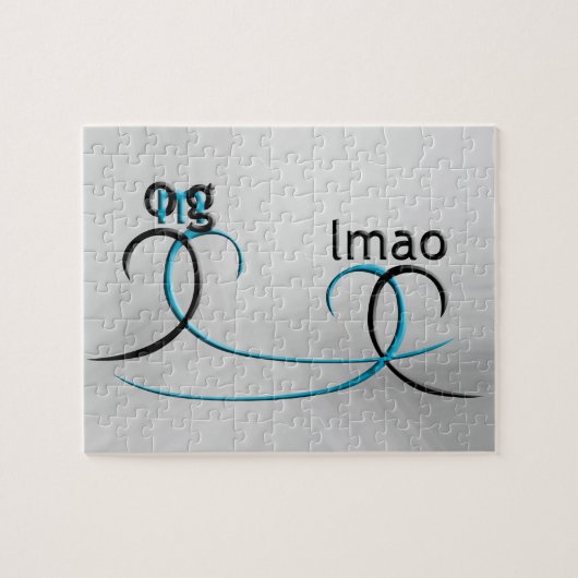 OMG! Lmao Puzzle (Horizontal)