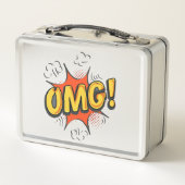 OMG Logo Metall Brotdose (Rückseite)