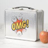 OMG Logo Metall Brotdose (Beispiel)