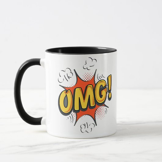 OMG Logo Tasse (Links)