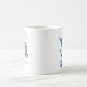 OMG Logofarbe, retten das MountainGorilla Kaffeetasse (Mittel)