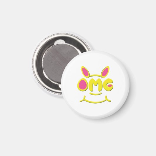 OMG Magnet (Vorderseite/Rückseite)
