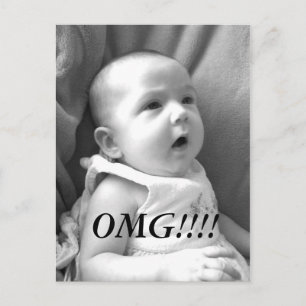 OMG News card!! Postkarte