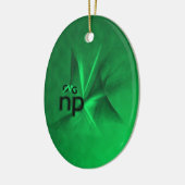 OMG! ni Keramikornament (Links)