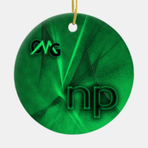 OMG! ni Keramikornament