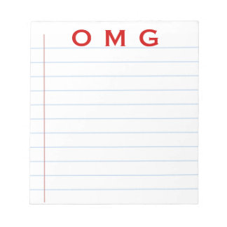 OMG Notepad Notizblock