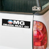 OMG - Obama muss gehen Autoaufkleber (Auf Lkw)