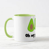 OMG Oh My Guacamole - Funny Coffee Tasse (Links)
