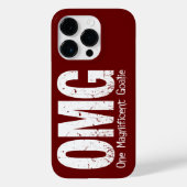 OMG: One Magnificent Goalie (Hockey) Case-Mate iPh Case-Mate iPhone Hülle (Rückseite)