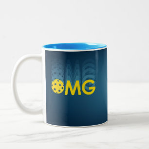 OMG-Pickleball-Tasse Zweifarbige Tasse