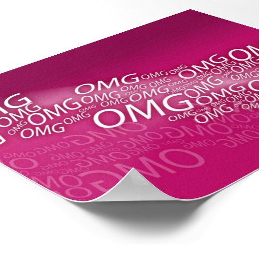 OMG POSTER (Ecke)