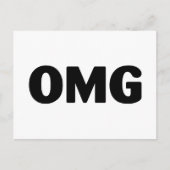 OMG POSTKARTE (Vorderseite)