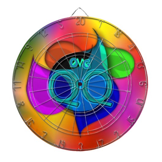 OMG! qq Dartscheibe (vorne)