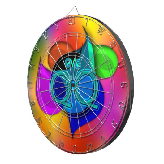 OMG! qq Dartscheibe (Vorderseite rechts)