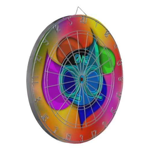 OMG! qq Dartscheibe (Vorderseite Links)