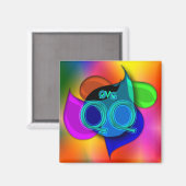 OMG! qq Magnet (Vorderseite/Rückseite)