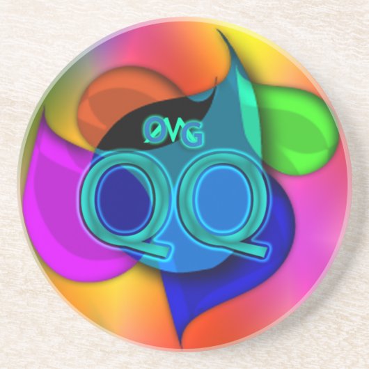 OMG! qq Untersetzer (Vorne)