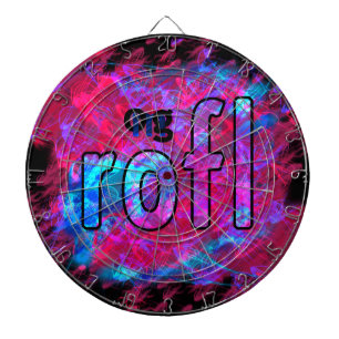 OMG! rofl Dartscheibe