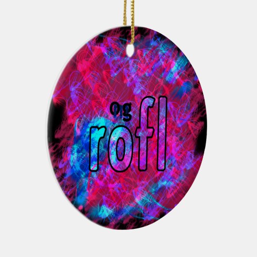 OMG! rofl Keramikornament (Rechts)