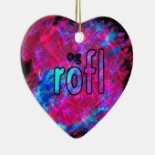 OMG! rofl Keramikornament (Rechts)