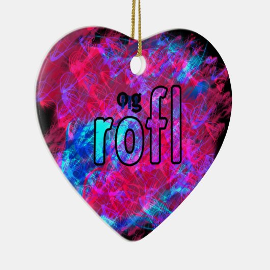 OMG! rofl Keramikornament (Rechts)