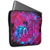 OMG! rofl Laptopschutzhülle (Vorne Rechts)
