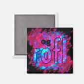 OMG! rofl Magnet (Vorderseite/Rückseite)