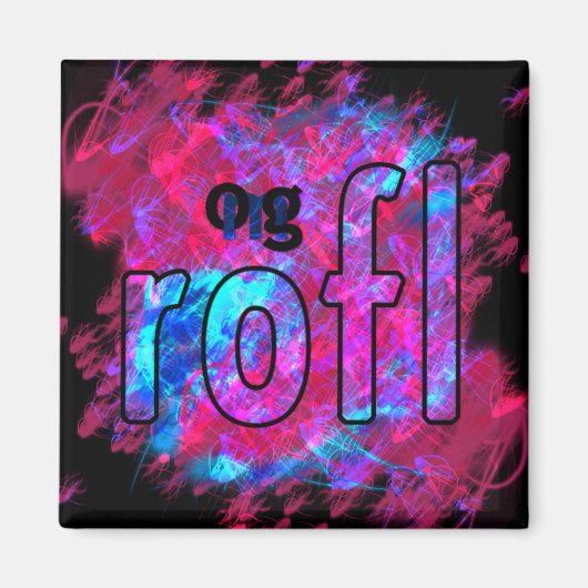 OMG! rofl Magnet (Vorne)