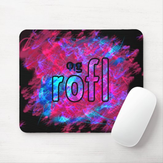 OMG! rofl Mousepad (Mit Mouse)