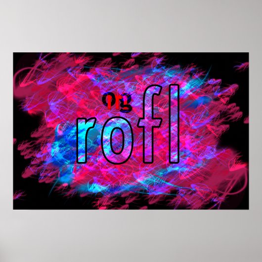 OMG! rofl Poster (Vorne)