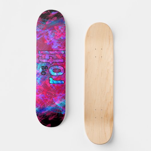 OMG! rofl Skateboard Deck (Vorderseite)
