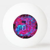 OMG! rofl Tischtennisball (Vorderseite)