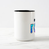 OMG! rofl Zweifarbige Tasse (Mittel)