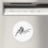 OMG RUN Rage Face Comic Meme Magnet (In Situ (Geschirrspüler))