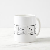 OMG, Sauerstoff Magnesium Periodentafel Puffsack M Kaffeetasse (VorderseiteRechts)