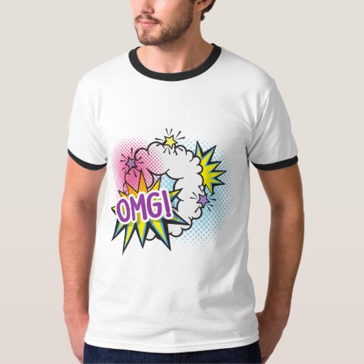 OMG Schöne Kunst T-Shirt (Vorderseite)
