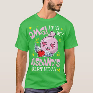 OMG seine Hütte Geburtstag glücklich mit Herz und T-Shirt