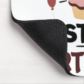 Omg seine Schwestern Geburtstagsparty Geburtstagsf Mousepad (Ecke)