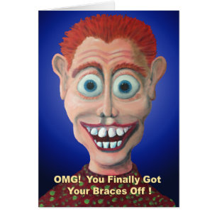 OMG! Sie got schließlich Ihre Klammern weg!