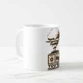 OMG! Sie überreagieren! Kaffeetasse (Vorderseite Links)