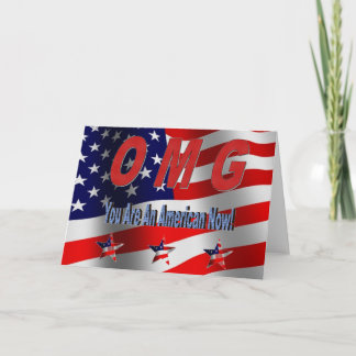 OMG sind Sie ein Amerikaner jetzt! Neuer Karte