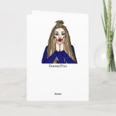 OMG Single am Valentinstag? Karte (Rückseite)