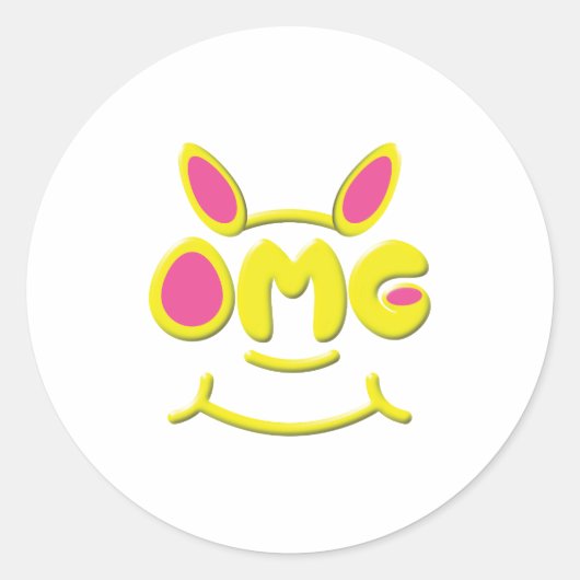 OMG Sticker (Vorderseite)