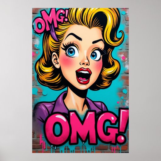 OMG! Street Queen Poster (Vorne)