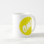 "OMG" Tasse (VorderseiteRechts)
