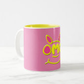 OMG-Tasse Zweifarbige Tasse (Vorderseite Links)